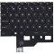 Tastatura Laptop Gaming, MSI, GE66 Raider 12UE, 12UGS, 12UH, 12UHS, MS-1544, iluminata, RGB Per Key, 40 pini, neagra, layout US