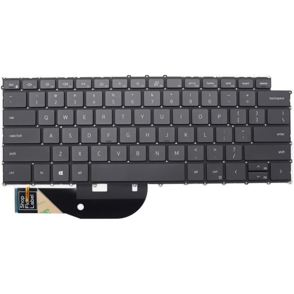 Tastatura Laptop, Dell, XPS 17 9730, P92F, P92F004, iluminata, neagra, layout US