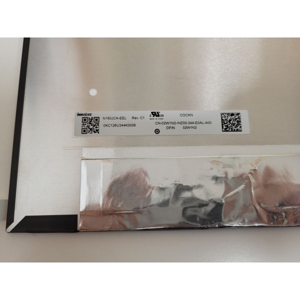 Display Laptop, Dell, Pro 16 Plus PB16250, P135F, P135F001, 02NFX3, 2NFX3, LP160WU3-SPB4, LP160WU3(SP)(B4), 16.0 inch, Rezolutie FHD+, 1920x1200, conector 17mm, non touch, 60Hz, 30 pini