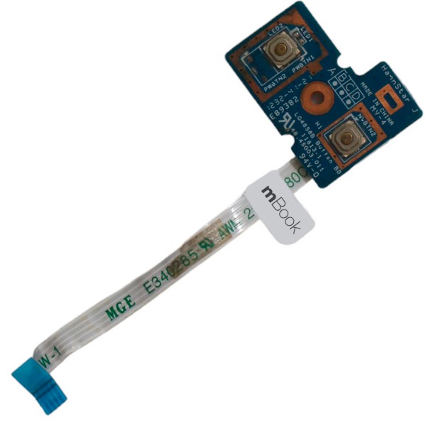 Modul buton pornire Laptop, Lenovo, G580, G585, LG4858B, 48.4SG03.011, 55.4SH02.001G