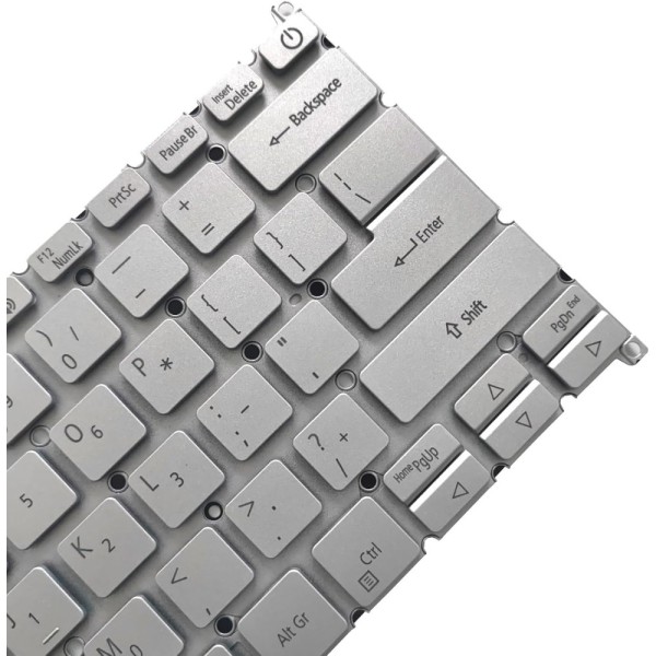 Tastatura Laptop, Acer, Swift 3 SF314-57, N19H4, argintie, layout US