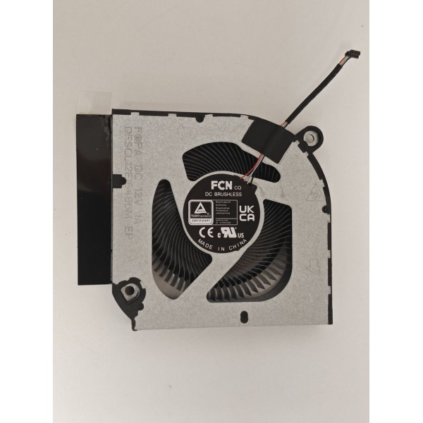 Cooler placa video Laptop Gaming, Acer, Predator Helios Neo 18 PHN18-72, 23.QNYN7.001, DFSCL12E16486M-FQPA, DQ5DC77F006, 12V, 1A, GPU