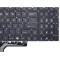 Tastatura Laptop Gaming, MSI, P75 Creator 9SE, 9SG, 9SD, 9SF, MS-17G1, iluminata, RGB, 20 pini, neagra, US