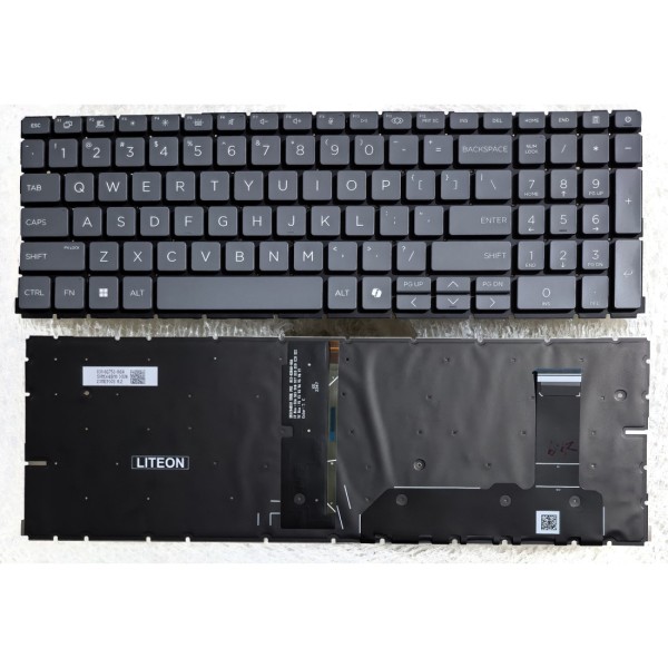 Tastatura Laptop, HP, ProBook 4 G1i 16, iluminata, gri, layout US