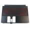 Carcasa superioara cu tastatura palmrest Laptop, Acer, Nitro 7 AN715-51, N18C3, 6B.Q5HN2.001, 6BQ5GN2001, AM2K6000300, iluminata, pentru placa video Nvdia 1050, 1660Ti, layout US