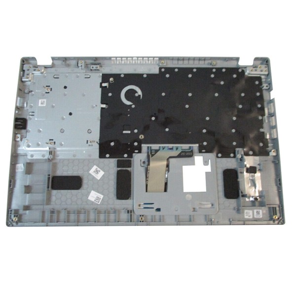 Carcasa cu tastatura Laptop, Acer, Vero AV15-51, 6B.A6MN2.001, argintie, layout US