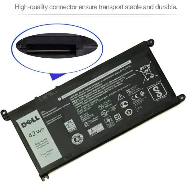 Baterie Laptop, Dell, Inspiron 15 3584, P75F, P75F005, YRDD6, 11.4V, 3500mAh, 42Wh