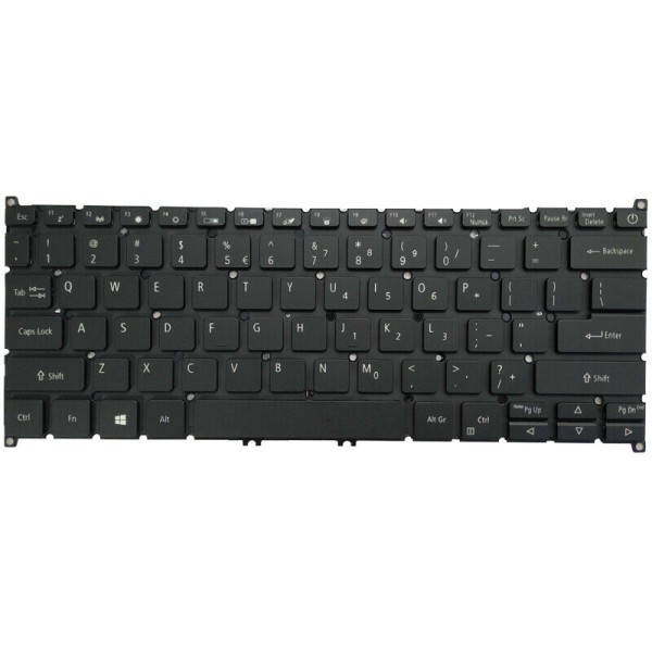 Tastatura Laptop, Acer, Swift 3X SF314-510, N20H3, iluminata, neagra, layout US