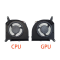Set coolere Laptop, Gigabyte AERO 15 OLED SA, SA-7DE, PLB07010S12HH, 7mm grosime, 12V, 1A