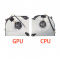 Cooler placa video Laptop Gaming, Gigabyte G5 KF, RC55, DFS5K22305283Q-FPP6, 6-31-NP5NK2-200, 5V, 0.5A, GPU