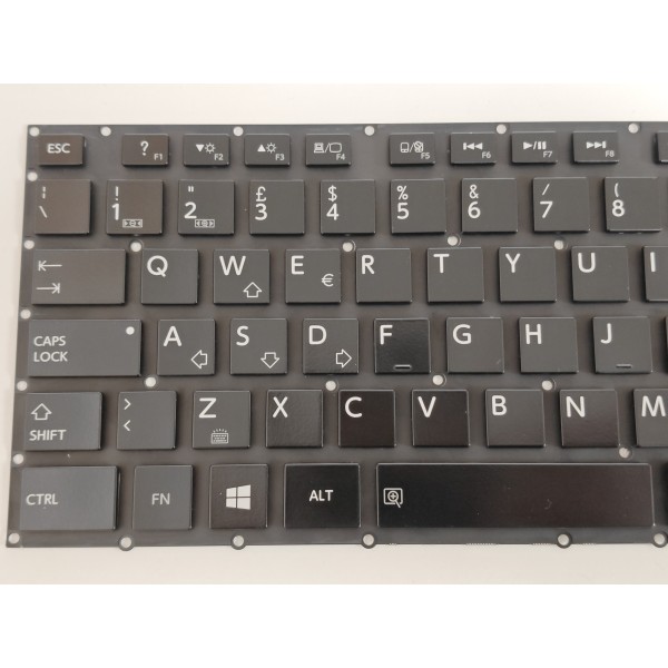 Tastatura Laptop, Toshiba, Satellite P50-B, P50T-B, iluminata, neagra, layout UK/IT (italiana)
