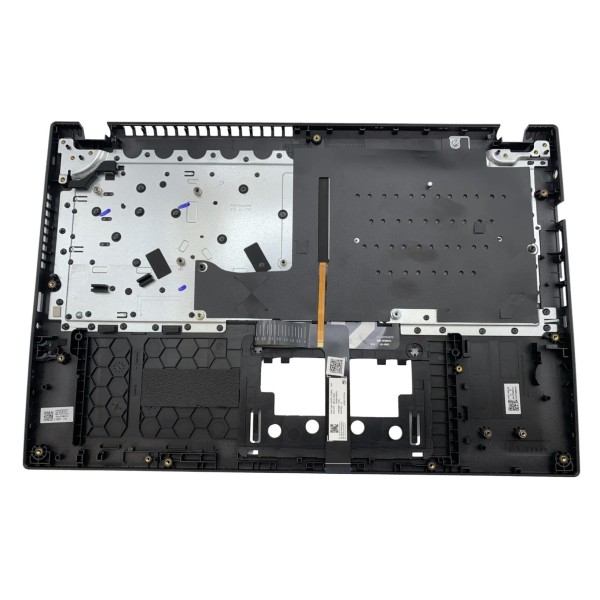 Carcasa superioara cu tastatura palmrest Laptop, Acer, Aspire 7 A715-51G, 6B.QHTN7.030, EAZYX00201A, iluminata, neagra, layout US