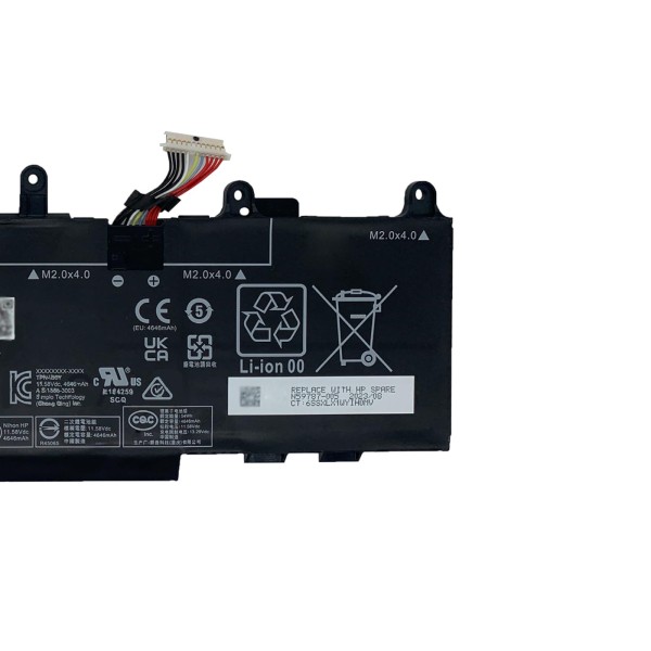 Baterie Laptop, HP, N59787-002, N59787-005, N59733-171, N59733-AC1, N59733-2D1, N59733-B71, BX03XL, 3ICP6/60/75, HSTNN-OB3H, BX03056XL, TPN-DB1S, TPN-IB0Y, HSTNN-AB1D, 996QA249H, 11.58V, 4646mAh, 56Wh