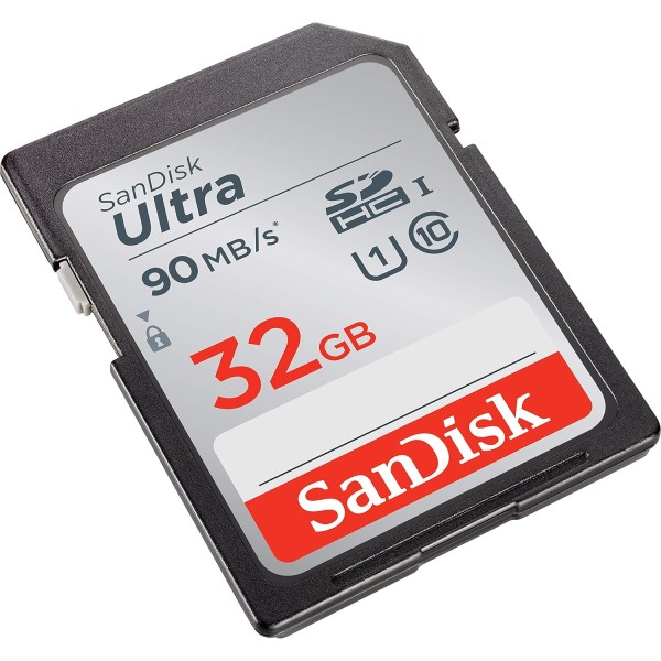 Card de Memorie SanDisk Ultra 32GB SDHC, 90MB/s, Model SSDSDUNR-032G-GN6IN