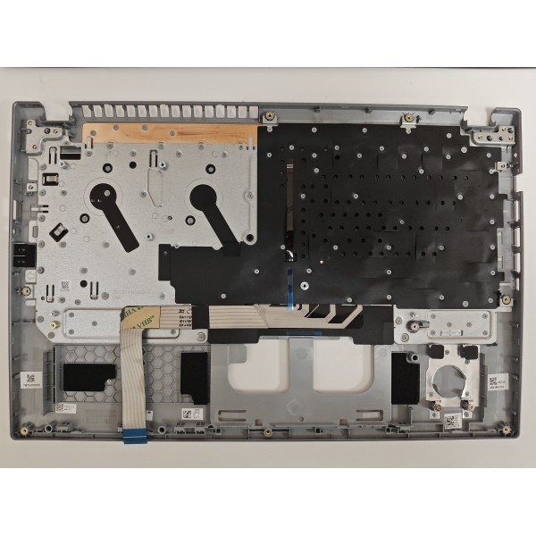 Carcasa superioara cu tastatura palmrest Laptop, Acer, Aspire 5 A515-57, A515-57G, A515-57T, 6B.K3BN2.001, AP3TY000110, AM3TY000200, iluminata, gri, layout US