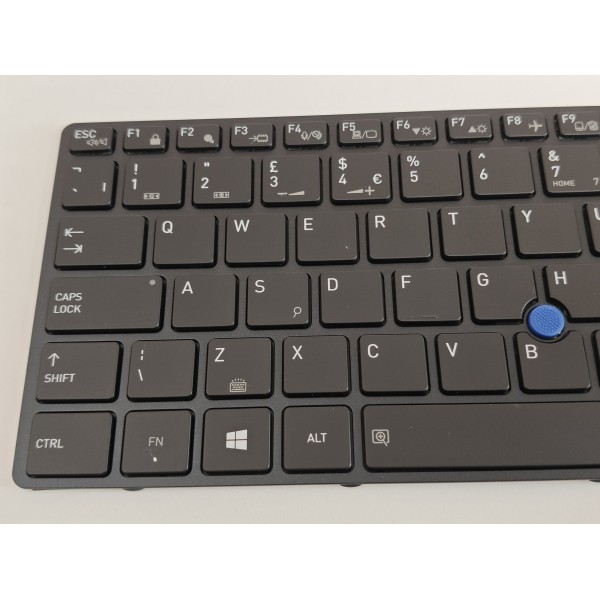 Tastatura Laptop, Toshiba, Tecra X40-D, X40-E, iluminata, neagra, layout UK