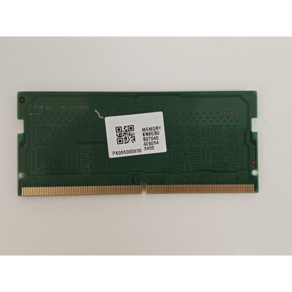 Memorie ram Laptop Samsung 8GB, DDR5, 1Rx16, 4800Mhz, M425R1GB4BB0-CQK0L, PC5-4800B, CL40, 1.1V, Non-ECC, sodimm, 262 pini, bulk