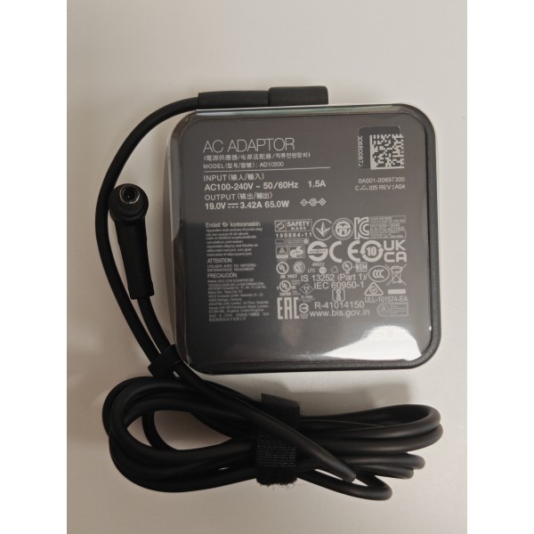 Incarcator Laptop, Asus, VivoBook 16X K3604Z, K3604ZA, 0A001-01052400, 0A001-00897300, AD10500, ADP-65GD D, 19V, 3.42A, 65W, mufa 4.5x3.0mm