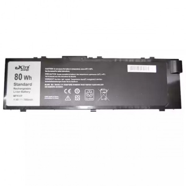 Baterie compatibila Laptop, Dell, Precision 17 7720, P29E, P29E002, MFKVP, 11.4V, 7000mAh, 80Wh