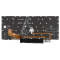 Tastatura Laptop, Lenovo, ThinkPad X1 Yoga 6th Type 20XY, 20Y0, iluminata, gri, layout US