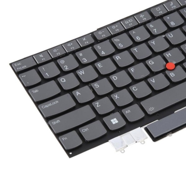 Tastatura Laptop, Lenovo, ThinkPad X1 Yoga 6th Type 20XY, 20Y0, iluminata, gri, layout US
