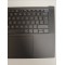 Carcasa superioara cu tastatura palmrest Laptop, Dell, Precision 5570, P91F, P91F003, TJP2V, 0TJP2V, 04W5M, 004W5M, AQ3RH000112, FR24081681, iluminata, neagra, layout UK