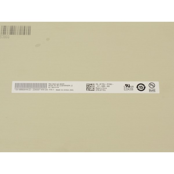 Display Laptop, Dell, Latitude 7390, P28S, P28S002, F7VDJ, 0F7VDJ, B133HAN04.6, 13.3 inch, FHD, 1920x1080, non touch, 60Hz, 30 pini