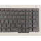 Tastatura Laptop Gaming, Asus, ROG GL553V, GL553VE, GL553VD, GL553VW, iluminata, rosie, layout US