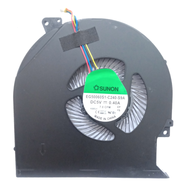 Cooler Laptop, Dell, Precision 3510, P48F, P48F002, 4CN35, 04CN35, EG50060S1-C240-S9A, pentru echipamente cu placa video dedicata, 5V, 0.4A
