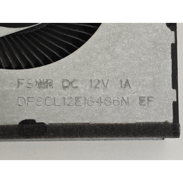 Cooler placa video Laptop Gaming, Acer, Nitro V15 ANV15-52, 23.QNAN7.002, DFSCL12E16486N-FSWR, FCNDQ5DC77F032, 12V, 1A, CPU