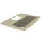 Carcasa superioara cu tastatura palmrest Laptop, Dell, Vostro 14 3401, P132G, P132G001, 2W3WV, 02W3WV, 59HNG, 059HNG, FA2XB0007A0-1, iluminata, argintie, layout US