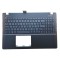 Carcasa superioara cu tastatura palmrest Laptop, Asus, K550I, K550IU, 90NB0BBJ-R31US3, 13NB067JAP0101, 13N0-REA0F01, 13NB067JP01016, negru cu portocaliu, layout US