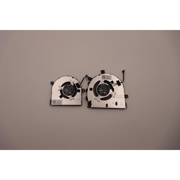 Set coolere compatibile Laptop, Lenovo, IdeaPad Yoga 9, 5F10S13995, DFS5K12114464M-FP77, DC28000H2F0, DFS5F22804954M-FP76, DC28000H1F0, 5V, 0.50A