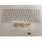 Tastatura Laptop Gaming, HP, OMEN 16-WF, 16T-WF, TPN-C167, iluminata, RGB, conector 20 pini, alba, layout US