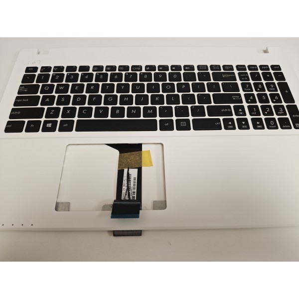 Carcasa superioara cu tastatura palmrest Laptop, Asus, A552C, A552CA, A552CC, A552CL, 90NB06PC-R31US0, 13NB03VCAP0101, 13N0-QKA0601, alba, layout US