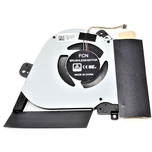 Cooler procesor Laptop Gaming, Asus, ROG Zephyrus M GU502D, GU502DU, 13NR0210AM0901, DFS5K12304363C-FM6F, 6033B0080401 0A, 5V, 0.5A, GPU