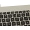 Carcasa superioara cu tastatura palmrest Laptop, Dell, Inspiron 15 5575, P75F, P75F002, MR2KH, 0MR2KH, 4D3R8, 04D3R8, AP21C000810, FA21C000J10-2, iluminata, argintie, layout US