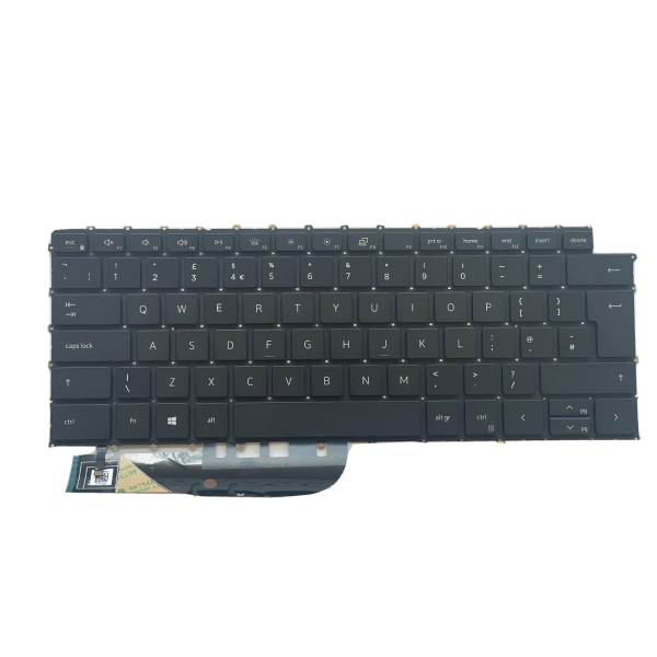 Tastatura Laptop, Dell, XPS 17 9730, P92F, P92F004, iluminata, neagra, layout UK