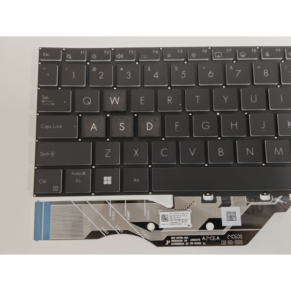 Tastatura Laptop Gaming, Asus, VivoBook 16 V3607V, V3607VH, V3607VJ, V3607VM, V3607VP, V3607VU, iluminata, neagra, layout US