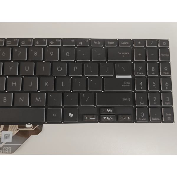 Tastatura Laptop Gaming, Asus, VivoBook 16 V3607V, V3607VH, V3607VJ, V3607VM, V3607VP, V3607VU, iluminata, neagra, layout US