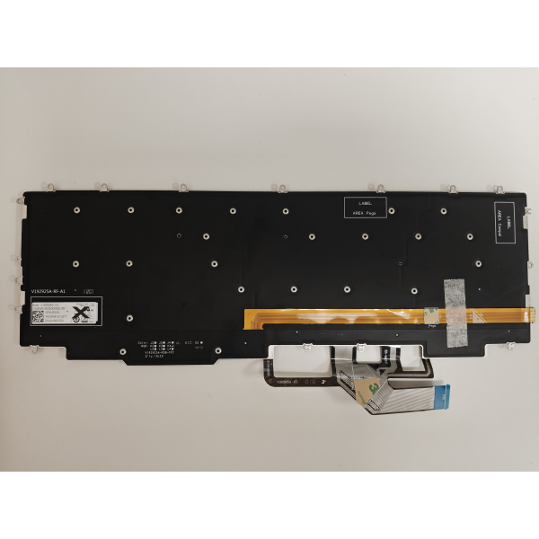 Tastatura Laptop Gaming, Dell, G7 17 7700, P46E, P46E001, 5VV61, 05VV61, iluminata, RGB, neagra, layout US