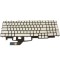 Tastatura Laptop Gaming, Dell, F8HJ6, 0F8HJ6, 730HH, 0730HH, 029CVF, N8MF4, iluminata, RGB, alba, layout US