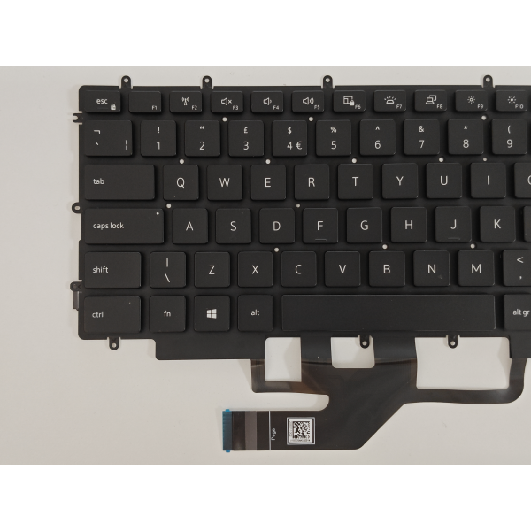 Tastatura Laptop Gaming, Dell, G7 17 7700, P46E, P46E001, P89CJ, 0P89CJ, iluminata, RGB, neagra, layout UK
