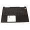 Carcasa superioara cu tastatura palmrest Laptop, Dell, Vostro 7590, P83F, P83F001, F5WFC, 0F5WFC, 13N4-0MA0121, iluminata, neagra, layout US