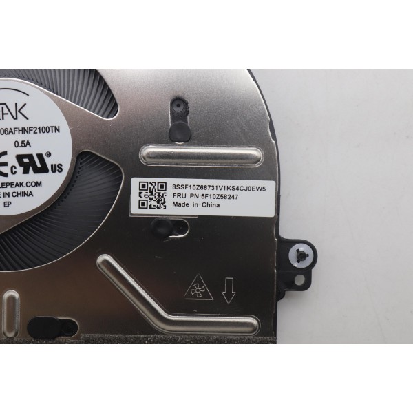 Cooler Laptop, Lenovo, ThinkPad L14 Gen 3 Type 21H1, 21H2, 21H5, 21H6, 5F10Z58247, B9606AFNF2100TN, 5V, 0.5A