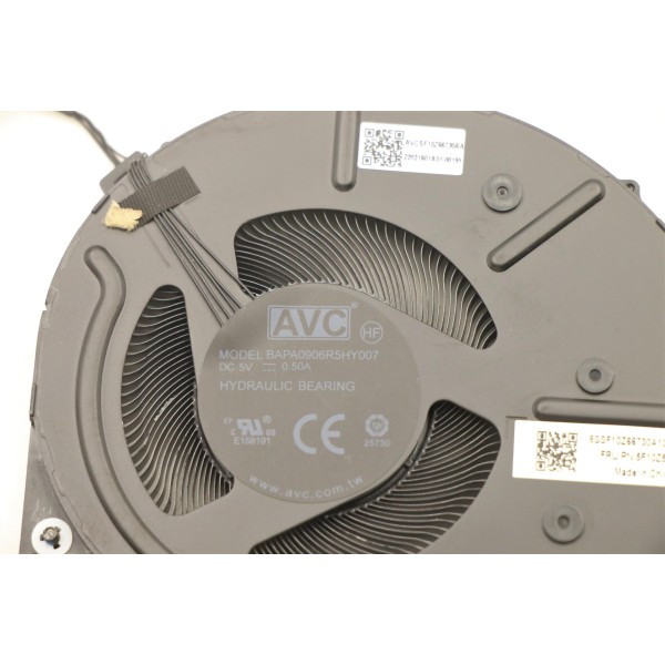 Cooler Laptop, Lenovo, ThinkPad L14 Gen 3 Type 21H1, 21H2, 21H5, 21H6, 5F10Z58247, B9606AFNF2100TN, 5V, 0.5A