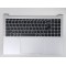 Carcasa superioara cu tastatura palmrest Laptop, Acer, Lite 16 AL16-54P, N25WB3, 6B.D75NI.001, 6BD75NI001, NC2101120X, argintie, layout US