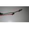 Baterie bios Laptop, CR2032, 1BT55, 3V, 220mAh, CDA 53, 5.5cm, rosu si negru, conector ACES 50285, 1.0 mm, 2 pini