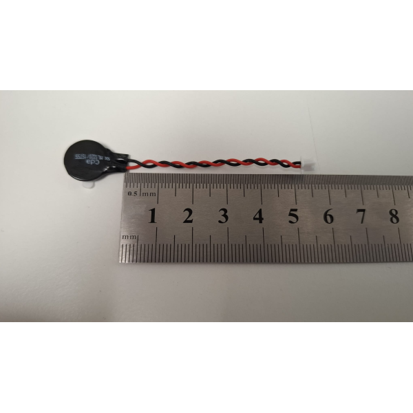 Baterie bios Laptop, ML1220, 1ST55, 3V, 220mAh, CDA 5X, 5.5cm, rosu si negru, conector Molex 51021, 1.25 mm, 2 pini