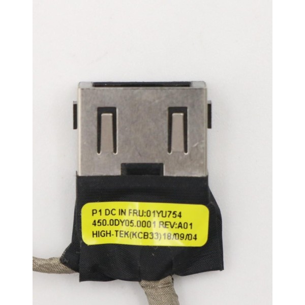 Mufa alimentare Laptop, Lenovo, ThinkPad 01YU754, 450.0DY05.0001, 450.0DY05.0002, 450.0DY05.0012, P1 DC IN, 9 pini, 4.5cm